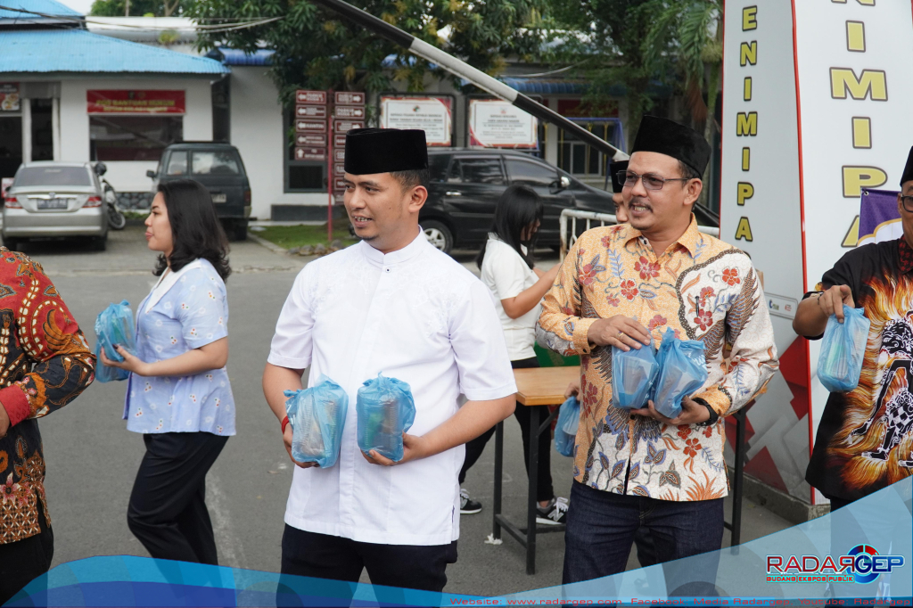 Jumat Berkah, Rutan Kelas I Medan Berbagi Takjil Ramadhan
